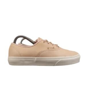 Vans Shoes Womens 7.5 Sneakers Authentic DX Leather Skate Lifestyle Tan Lace Up